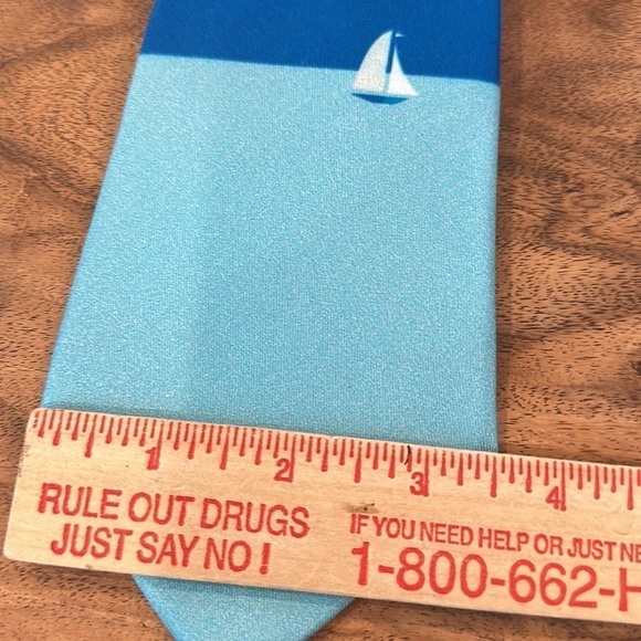 MFA Boston Blue Little Boat Tie - Picture 7 of 10